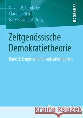 Zeitgenössische Demokratietheorie Lembcke, Oliver W. 9783658063627 Springer vs - książka