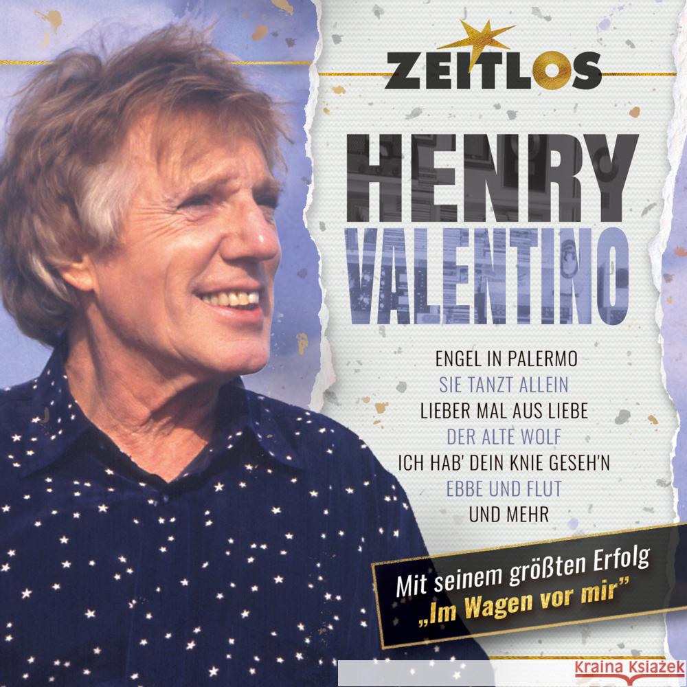 Zeitlos - Henry Valentino, 1 Audio-CD Valentino, Henry 4032989455720 More Music - książka