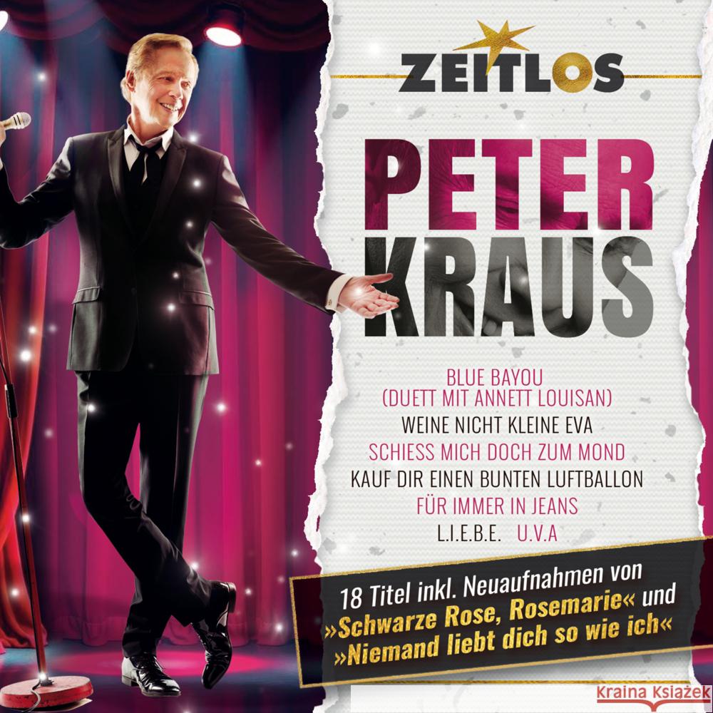 Zeitlos-Peter Kraus, 1 Audio-CD Kraus, Peter 4032989454129 More Music - książka