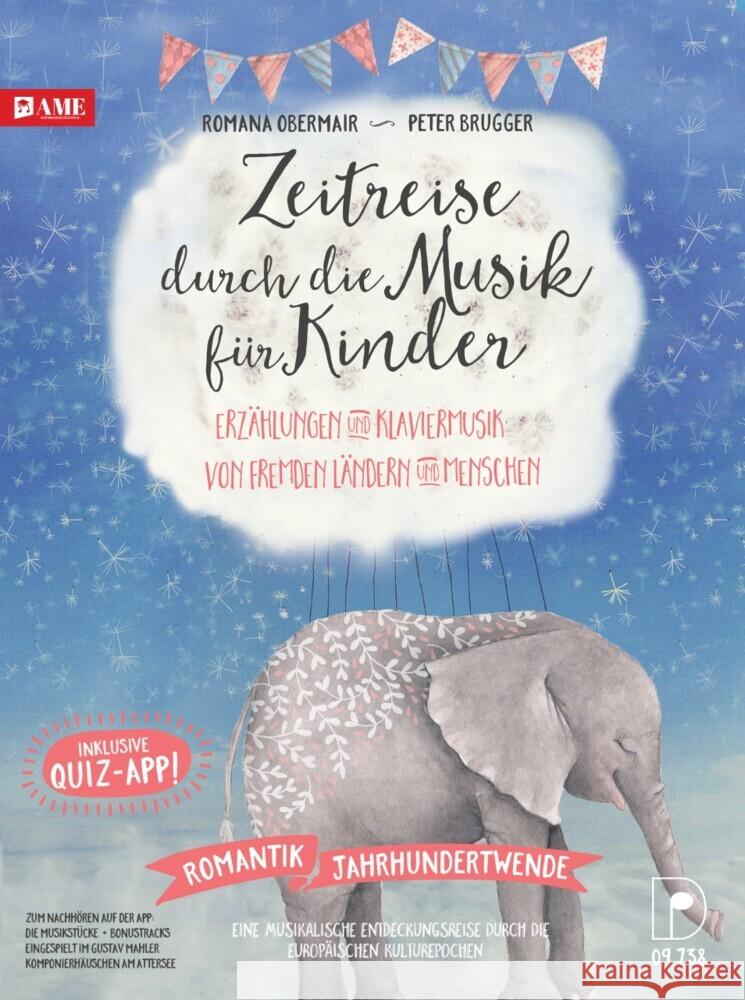 Zeitreise durch die Musik für Kinder Obermair, Romana, Brugger, Peter 9783902667861 Doblinger - książka
