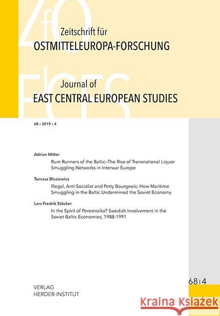 Zeitschrift für Ostmitteleuropa-Forschung (ZfO) 68/4 / Journal of East Central European Studies (JEcES)  9783879694549 Wissenschaftsforum/Verlag Herder-Institut - książka