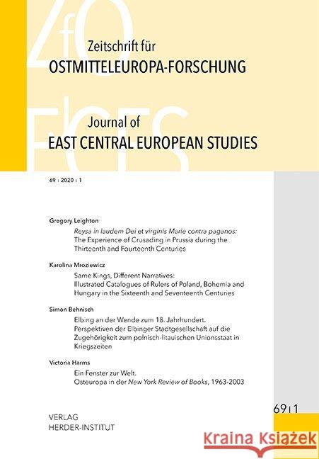 Zeitschrift für Ostmitteleuropa-Forschung (ZfO) 69/1 / Journal of East Central European Studies (JEcES)  9783879694556 Wissenschaftsforum/Verlag Herder-Institut - książka