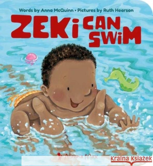 Zeki Can Swim Anna McQuinn 9781907825323 Alanna Max - książka