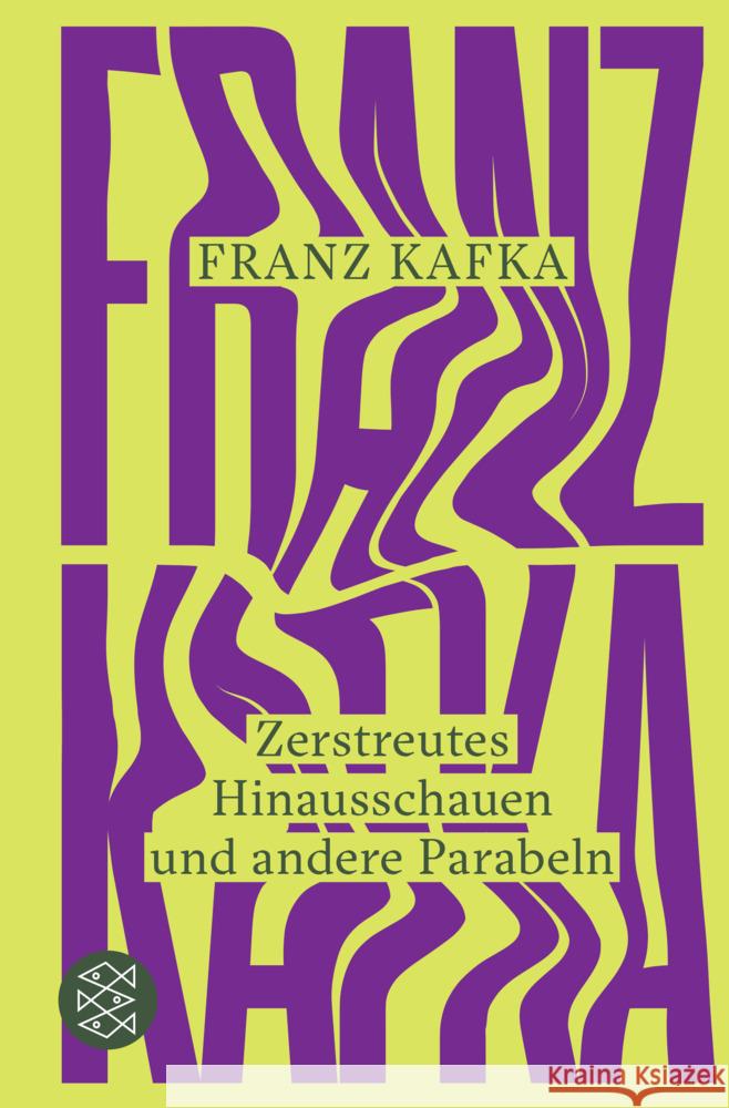 Zerstreutes Hinausschauen und andere Parabeln Kafka, Franz 9783596709656 FISCHER Taschenbuch - książka