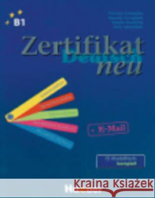 Zertifikat Deutsch, 15 Übungsprüfungen u. 4 Audio-CDs : Niveau B1 Antoniadou, Christina Georgiakaki, Manuela Paradi-Stai, Daniela 9783190018680 Hueber - książka