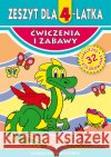 Zeszyt dla 4-latka Korczyńska Małgorzata 9788381147545 Literat