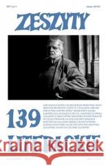 Zeszyty literackie 139 3/2017 praca zbiorowa 5902490412507 Fundacja Zeszyty Literackie - książka