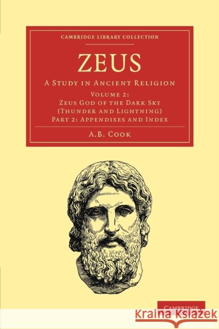 Zeus: A Study in Ancient Religion Cook, A. B. 9781108021319 Cambridge University Press - książka