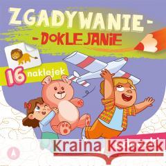 Zgadywanie-doklejanie. Szlaczki Sabina Grabias 9788382073812 Skrzat - książka