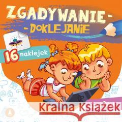 Zgadywanie-doklejanie. Szyfry Sabina Grabias 9788382073843 Skrzat - książka