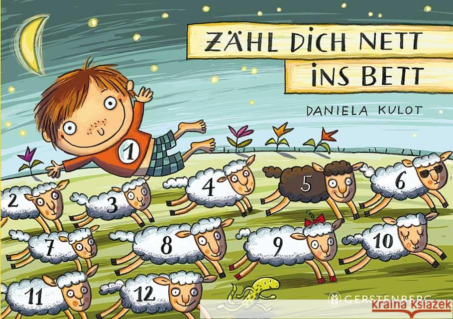 Zähl dich nett ins Bett Kulot, Daniela 9783836957786 Gerstenberg Verlag - książka