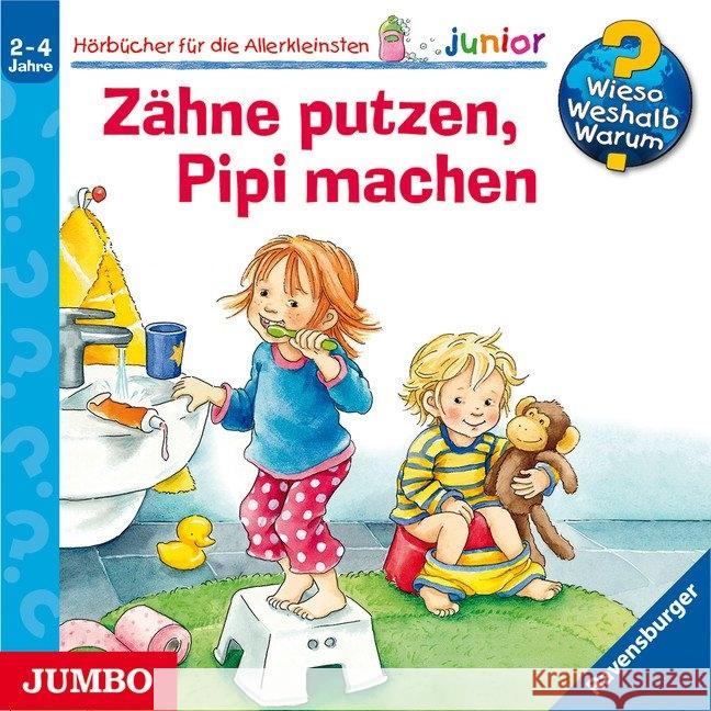 Zähne putzen, Pipi machen, 1 Audio-CD : Lesung  9783833732553 Jumbo Neue Medien - książka