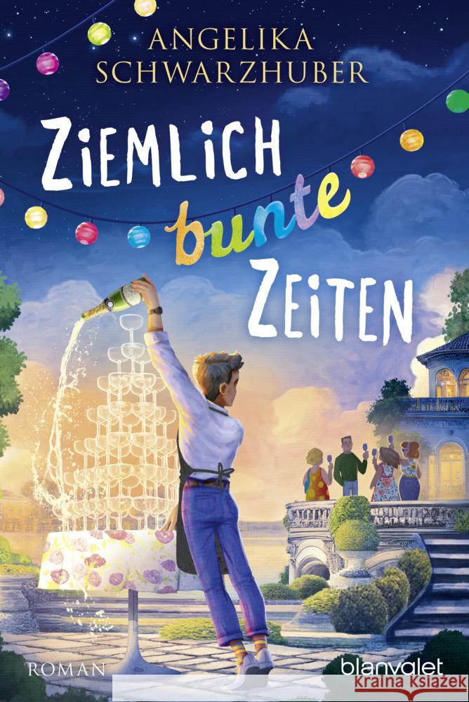 Ziemlich bunte Zeiten Schwarzhuber, Angelika 9783734112102 Blanvalet - książka