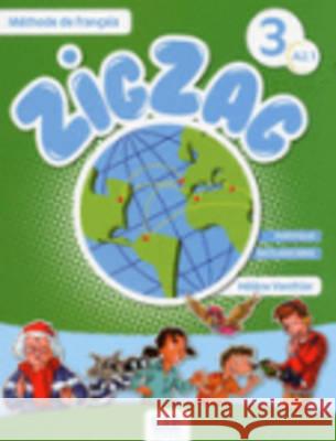 Zig zag 3 podręcznik Vanthier Helene 9782090383935 Cle International - książka