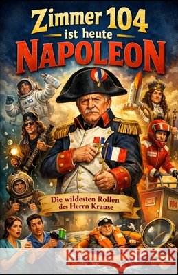Zimmer 104 ist heute Napoleon: Die wildesten Rollen des Herrn Krause Bruning-Lührmann, Melanie 9798247855118 Independently Published - książka