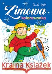 Zimowa kolorowanka cz.2 Lidia Szwabowska 9788366755123 Literka - książka