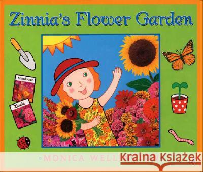 Zinnia's Flower Garden Monica Wellington Monica Wellington 9780142407875 Puffin Books - książka