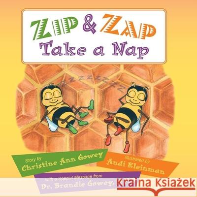 Zip and Zap Take a Nap Christine Ann Gowey Andi Kleinman Brandie Gowey 9781614487883 Morgan James Publishing - książka