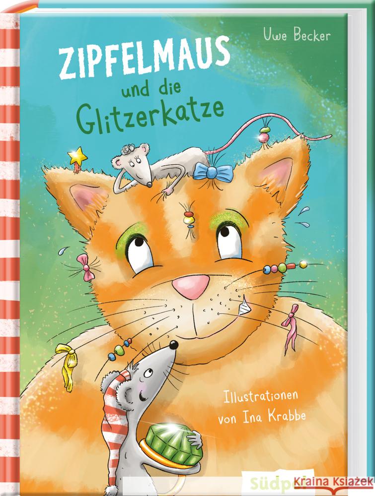 Zipfelmaus und die Glitzerkatze Becker, Uwe 9783965943322 Südpol Verlag - książka