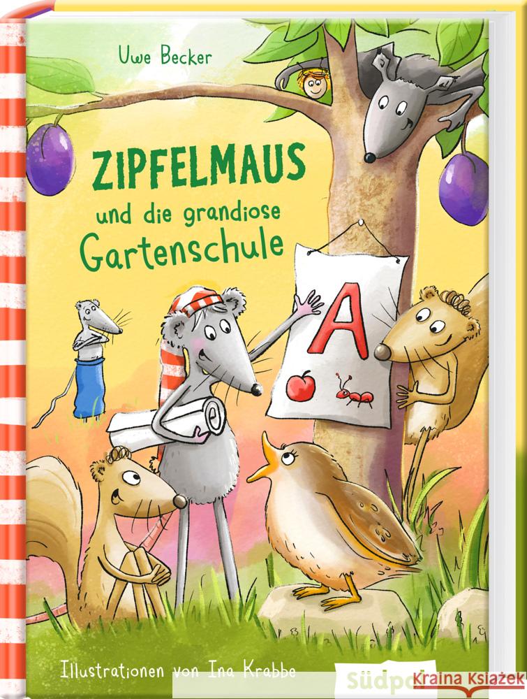Zipfelmaus und die grandiose Gartenschule Becker, Uwe 9783965942998 Südpol Verlag - książka