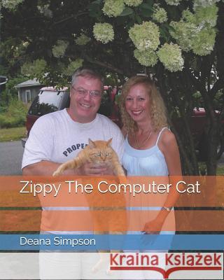 Zippy The Computer Cat Simpson, Deana V. 9781792971839 Independently Published - książka