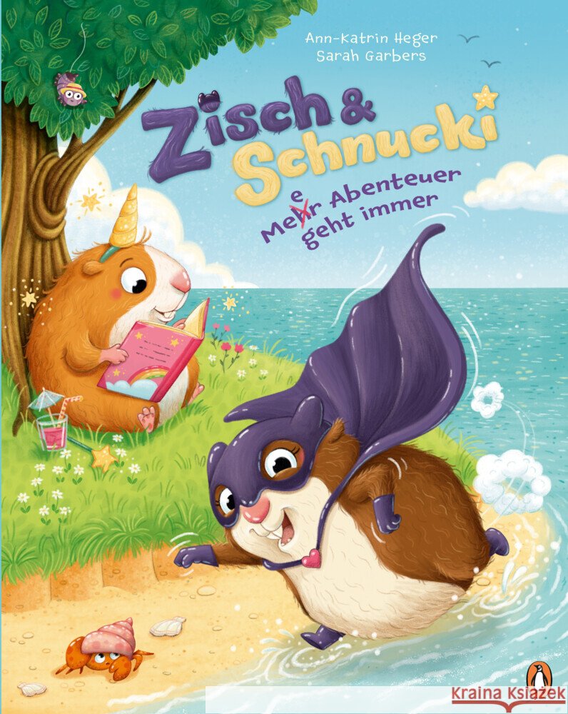 Zisch und Schnucki - Me(e)hr-Abenteuer geht immer! Heger, Ann-Katrin 9783328303602 Penguin Junior - książka