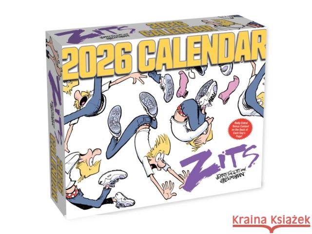 Zits 2026 Day-to-Day Calendar Jerry Scott, Jim Borgman 9781524898489 Andrews McMeel Publishing - książka