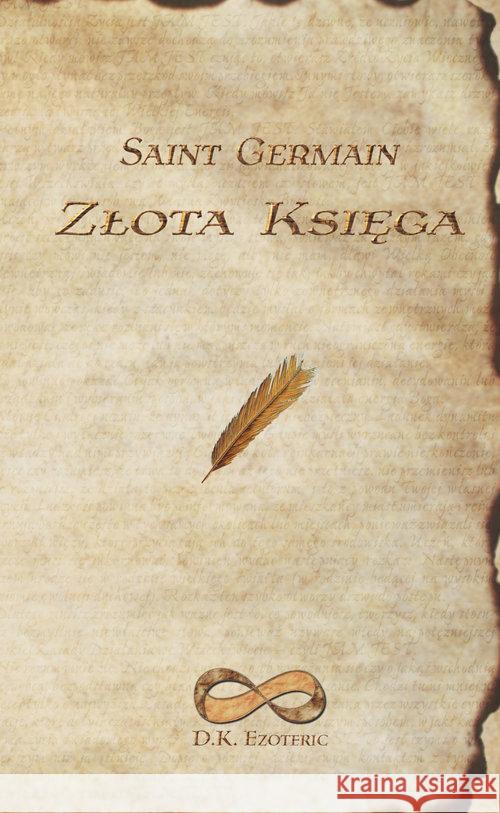 Złota księga pocket Saint Germain 9788376492032 Kos - książka