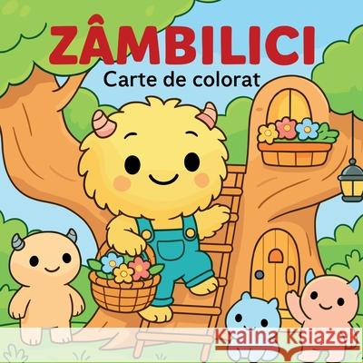 Z?mbilici, carte de colorat Chris Martin 9789937427579 Chris Martin - książka