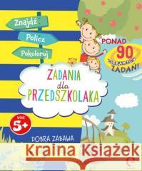 Znajdź, policz, pokoloruj. Zadania dla przedszkola Ewa Mackiewicz 9788385534181 Cogito - książka