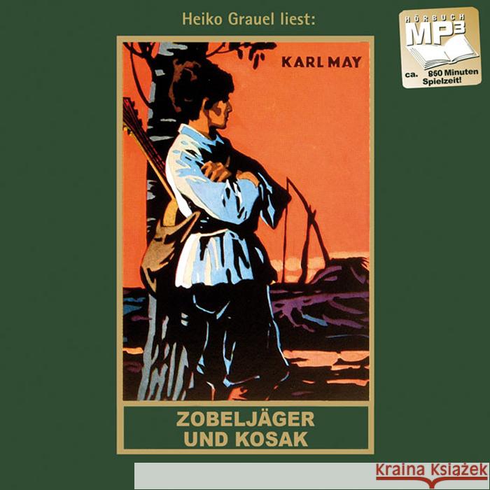 Zobeljäger und Kosak, Audio-CD, MP3 May, Karl 9783780207630 Karl-May-Verlag - książka