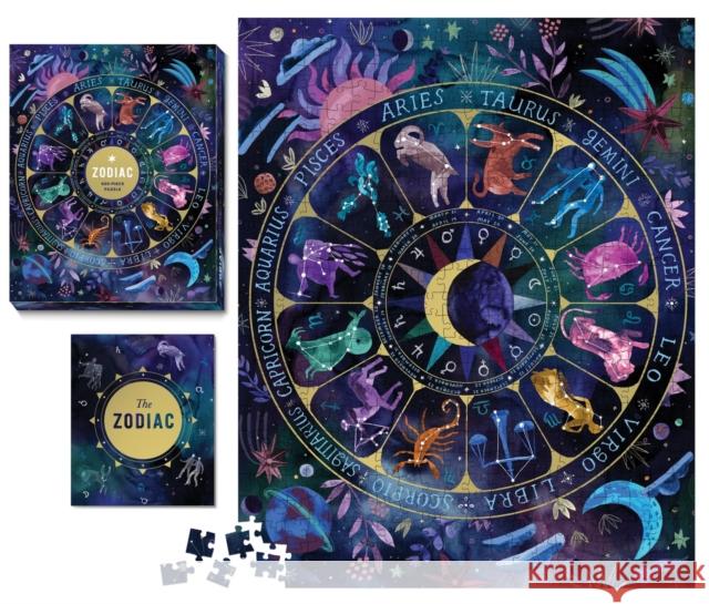 Zodiac 500-Piece Puzzle Nikki Va 9780762474622 RP Studio - książka