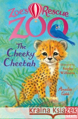 Zoe's Rescue Zoo: The Cheeky Cheetah Amelia Cobb 9781805139225 Nosy Crow Ltd - książka