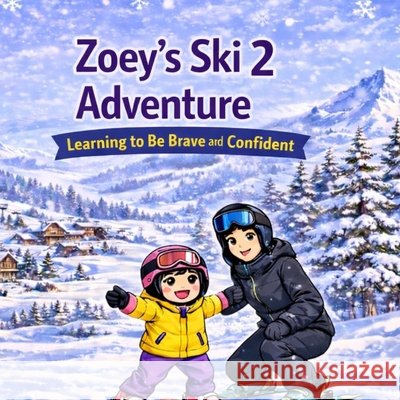 Zoey's Ski Adventure 2: Learning to Be Brave and Confident Zhong, Elaine 9798254158790 Independently Published - książka