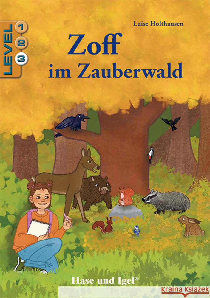 Zoff im Zauberwald / Level 3 Holthausen, Luise 9783863165444 Hase und Igel - książka