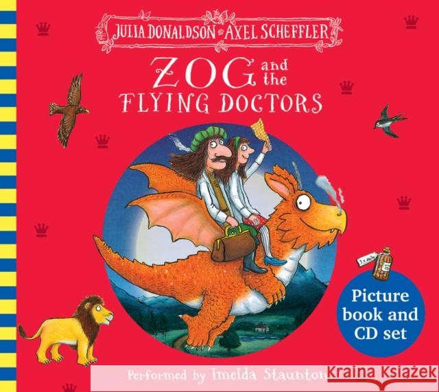 Zog and the Flying Doctors Book and CD Donaldson, Julia 9781407192024 Scholastic - książka