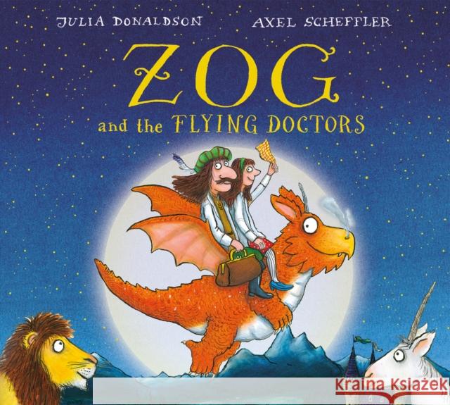 Zog and the Flying Doctors Gift edition board book Donaldson, Julia 9781407188669 Scholastic - książka
