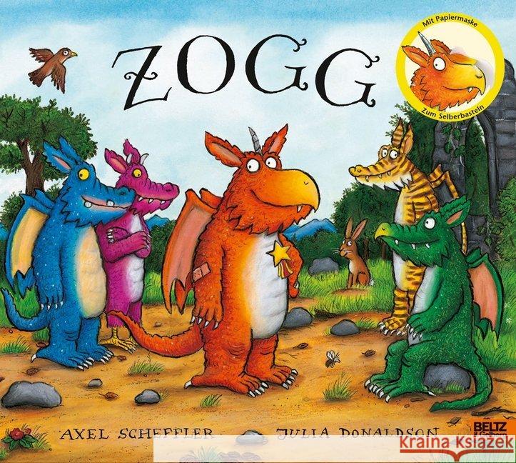 ZOG HB WITH MASK GERMAN EDITI Scheffler, Axel; Donaldson, Julia 9783407754516 Beltz - książka