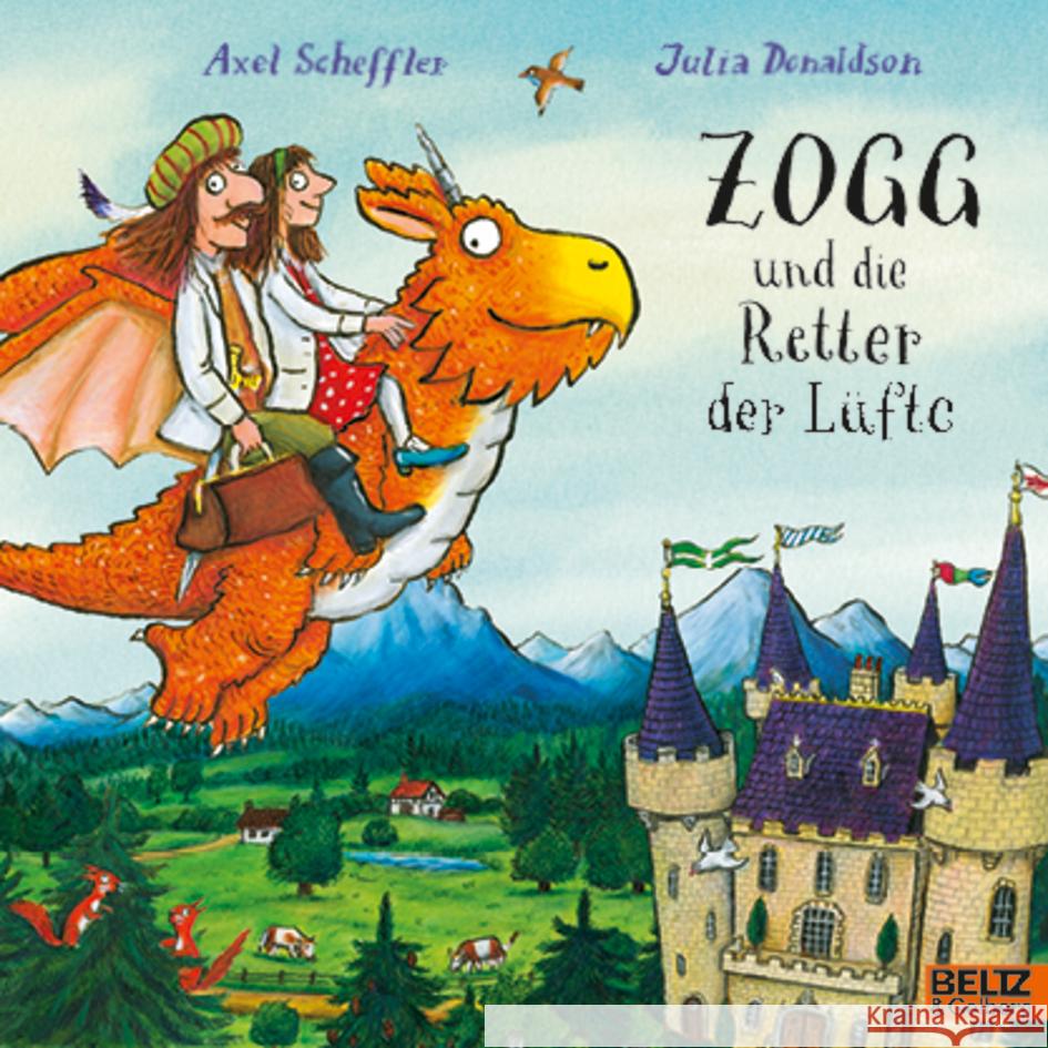 Zogg und die Retter der Lüfte Scheffler, Axel, Donaldson, Julia 9783407757715 Beltz - książka