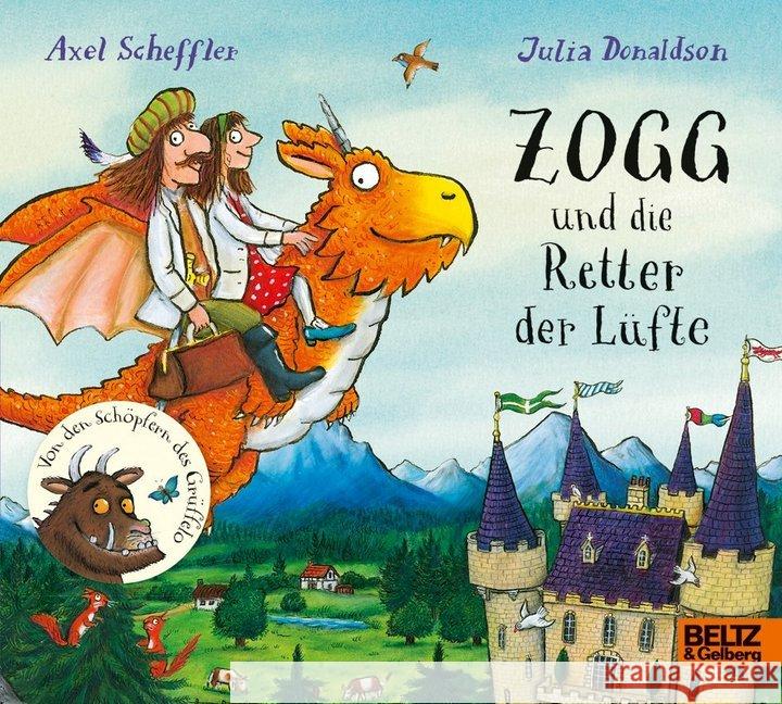 Zogg und die Retter der Lüfte : Pappbilderbuch Scheffler, Axel; Donaldson, Julia 9783407812285 Beltz - książka