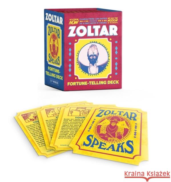 Zoltar Fortune-Telling Deck Sam Stall 9780762487516 Running Press - książka