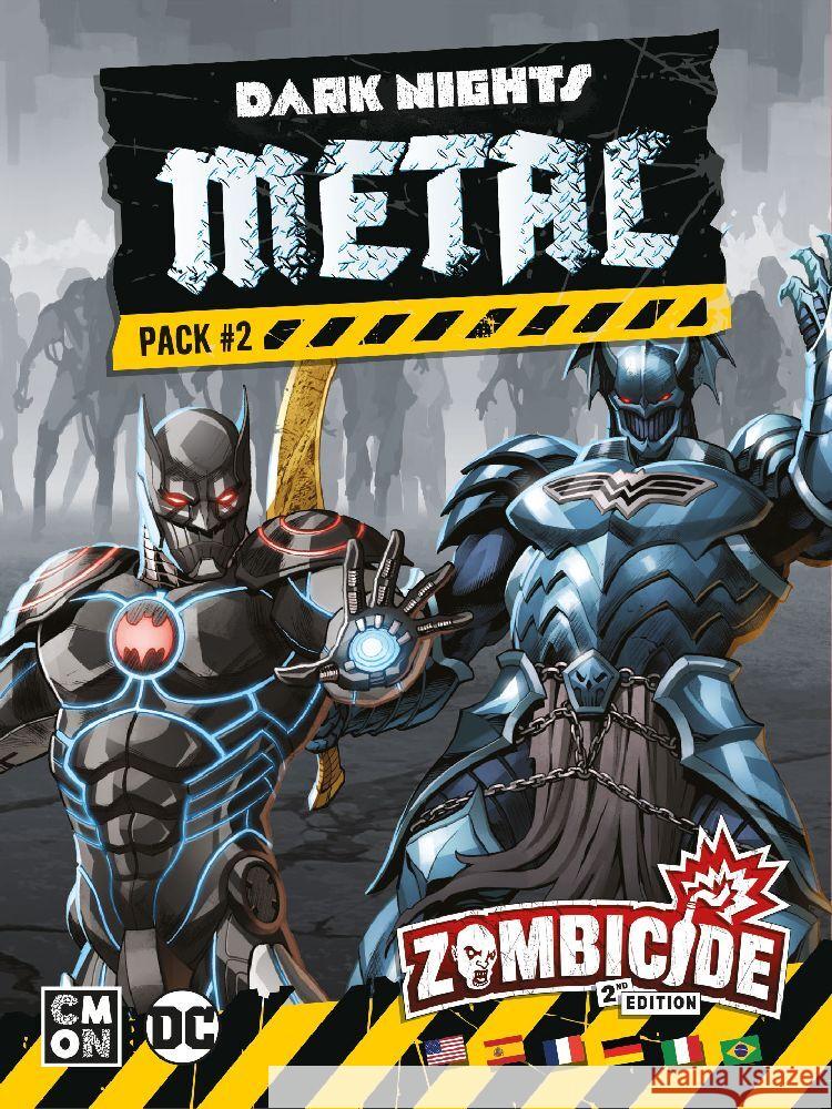 Zombicide: 2 ed. - Dark Nights Metal Pack 2 CMON Barros, Fel, Tola, Fabio 0889696013750 Cool Mini or Not - książka