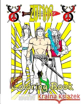 Zonar - Characters Coloring Book Dan Brock (Brown University, Rhode Island) 9781365432101 Lulu.com - książka