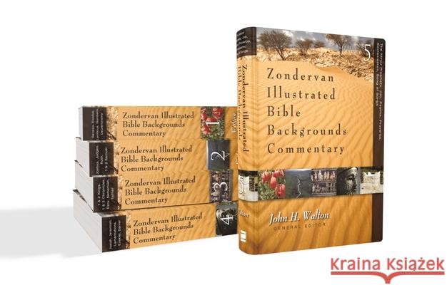 Zondervan Illustrated Bible Backgrounds Commentary: Old Testament Set Walton, John H. 9780310255727 Zondervan - książka