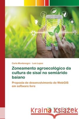 Zoneamento agroecológico da cultura de sisal no semiárido baiano Carla Montenegro, Luís Lopes 9786200807830 Novas Edicoes Academicas - książka