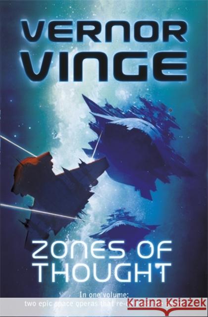 Zones of Thought: A Fire Upon the Deep, A Deepness in the Sky Vernor Vinge 9780575093690 ORION PUBLISHING CO - książka