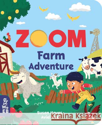 Zoom: Farm Adventure Sue Grabham Aviel Basil 9781912920440 What on Earth Books - książka