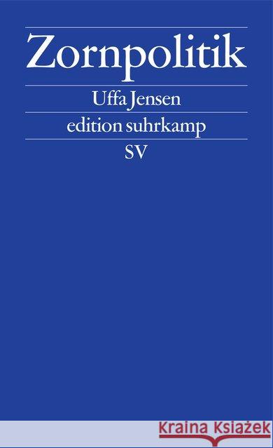 Zornpolitik Jensen, Uffa 9783518127209 Suhrkamp - książka