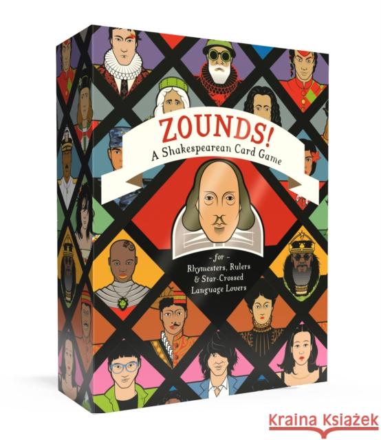 Zounds!: A Shakespearean Card Game for Rhymesters, Rulers, and Star-Crossed Language Lovers Thomas W. Cushing Andy Tuohy 9780593234839 Clarkson Potter Publishers - książka