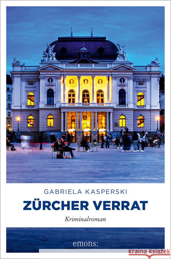 Zürcher Verrat Kasperski, Gabriela 9783740818432 Emons Verlag - książka
